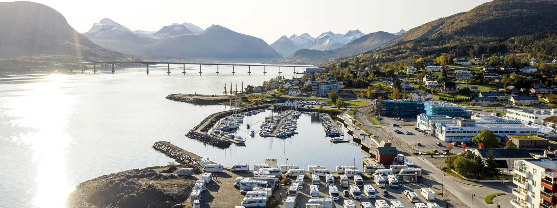 Bilde av Vestnes sentrum