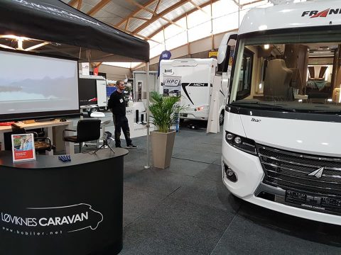 Løviknes Caravan på Båt og Caravan messe i Ålesund