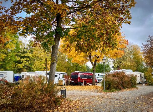 Bobilplasser, eller “stellplatz”, i Tyskland