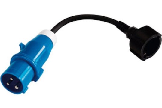 Omvendt adapter CEE hann