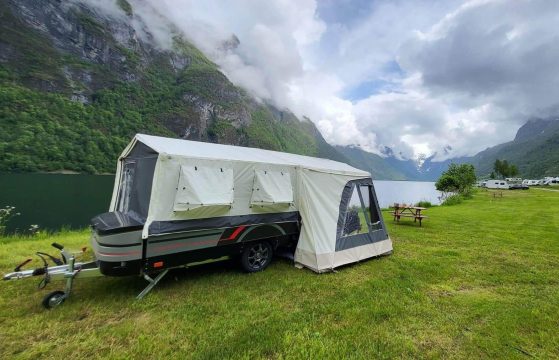 Combi-Camp i vakre Olden-dalen