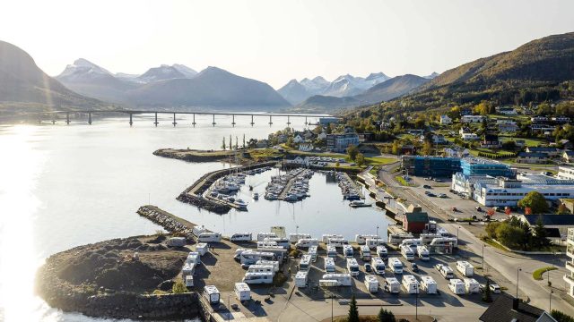 Bilde av Vestnes sentrum